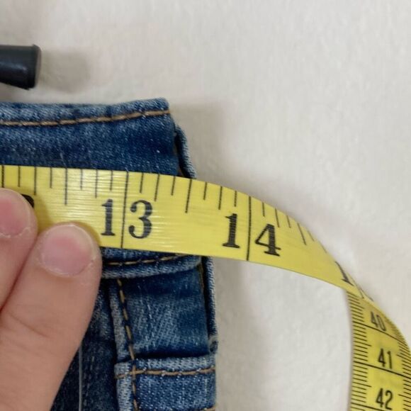 Free People Cropped‎ Sierra Jeans Size 25 NWT - Picture 7 of 11